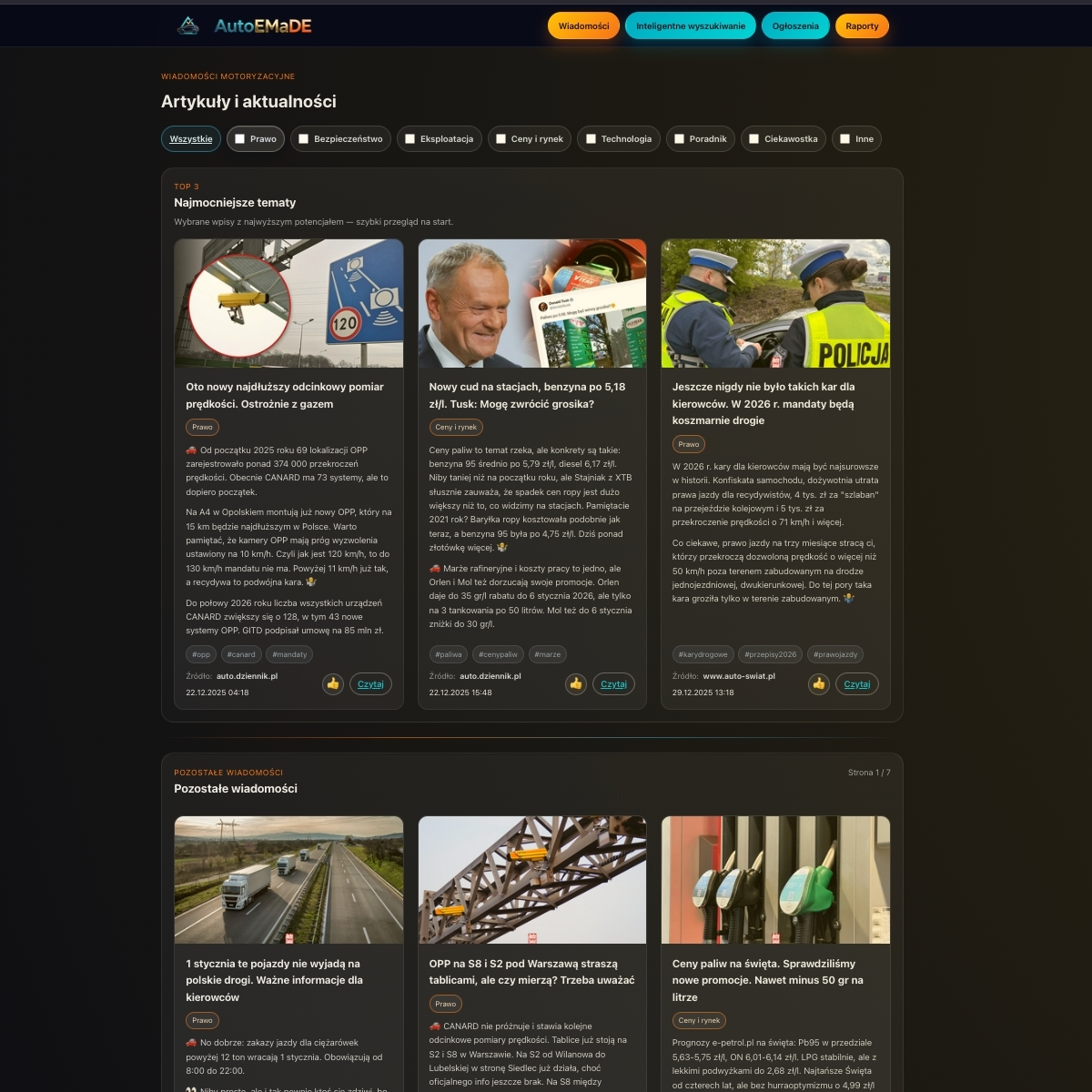 AutoEMaDE – widok 3