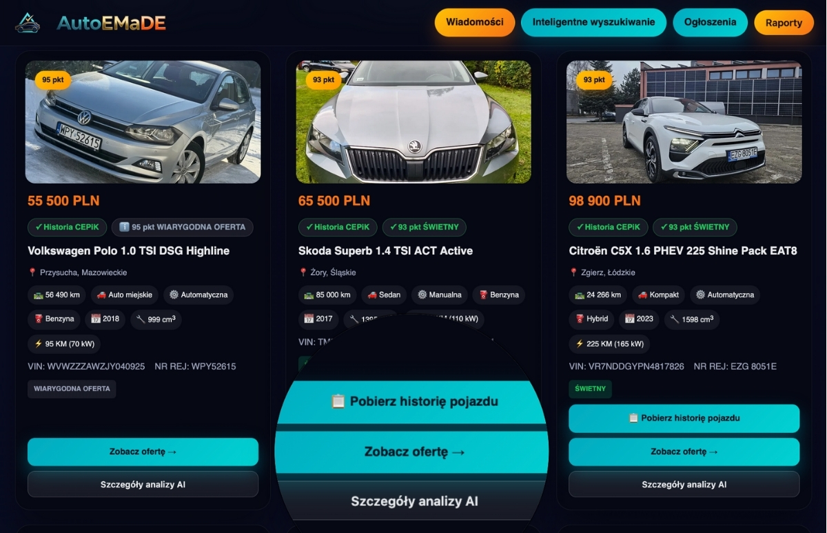 AutoEMaDE – widok 5