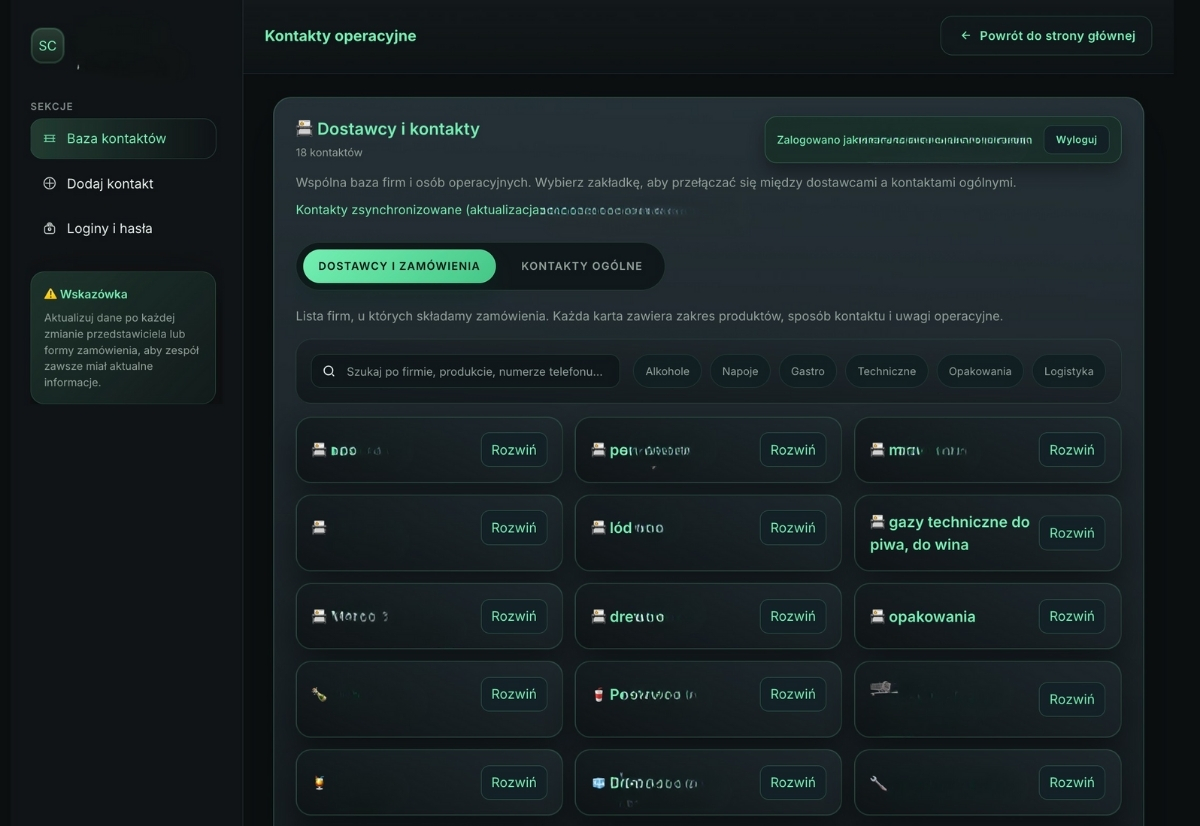 Invoice Processing – widok 3
